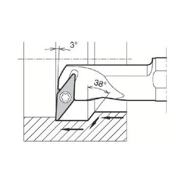 大注目 京セラ 内径加工用ホルダ - DIY・工具