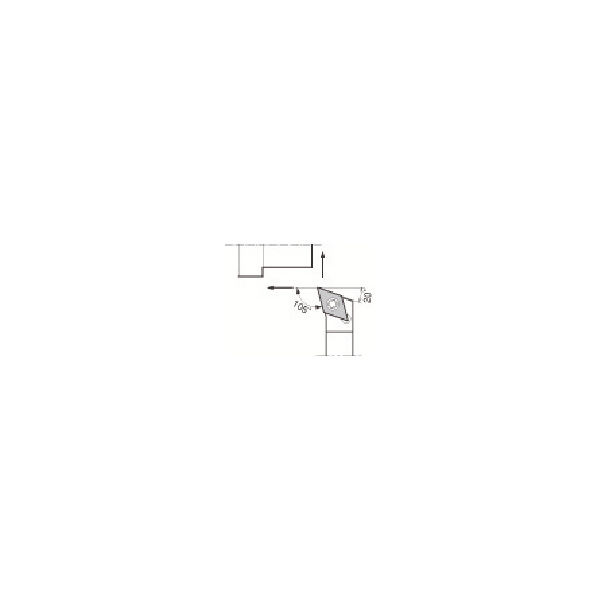 京セラ（KYOCERA） 京セラ スモールツール用ホルダ SDXCL1616JX-11 1本 648-9222（直送品） - アスクル