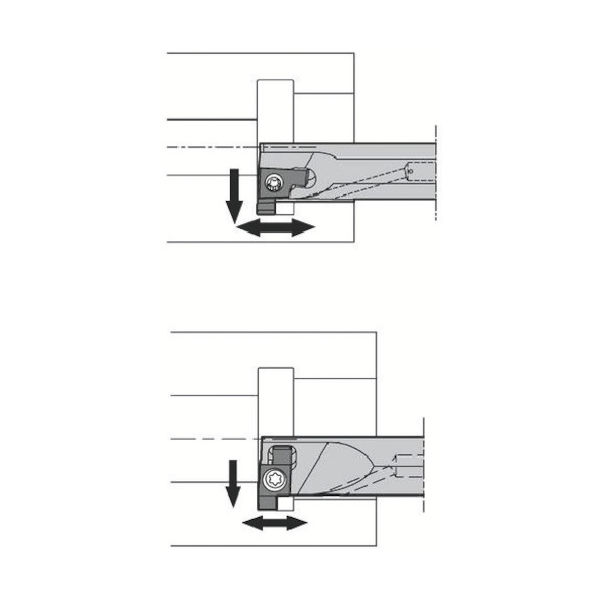京セラ 溝入れ用ホルダ SIGER0808A-EH 1個 641-5296（直送品）
