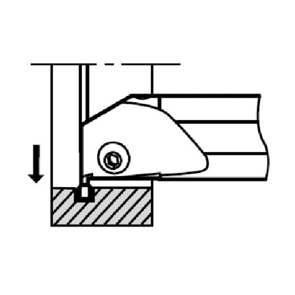 タンガロイ 内径用TACバイト S32S-CGTL50 1本(1個) 711-7639（直送品）