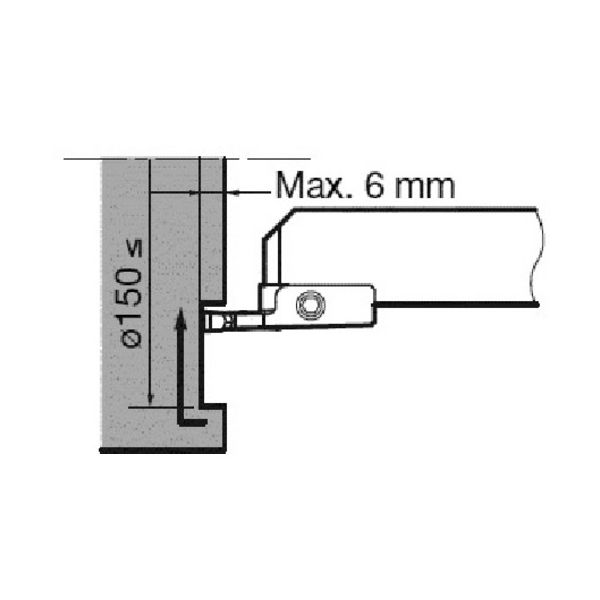 タンガロイ マイティー・シリーズ バイト CGWSR/LーTP CGWSL2525-FLL5TP 1個 350-2678（直送品）
