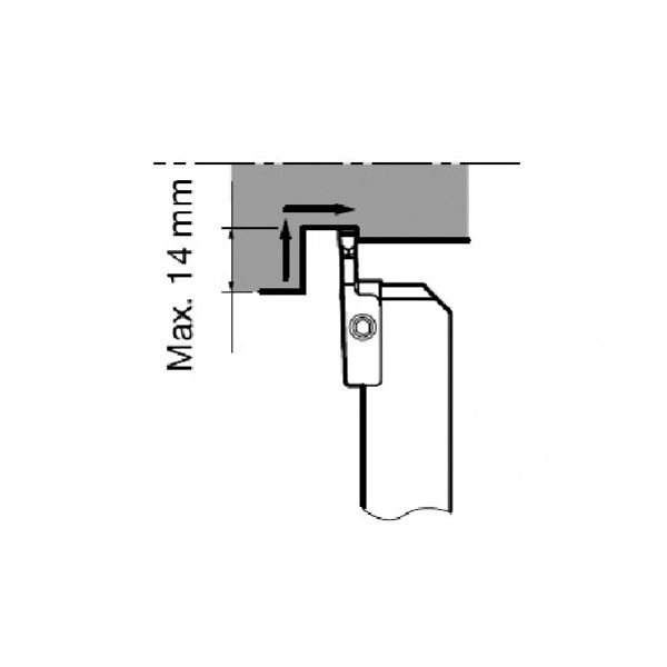タンガロイ 外径用TACバイト CGWSR2525-FLR3GP 1本(1個) 350-3241（直送品）