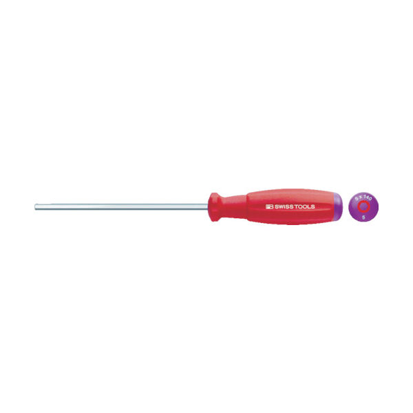 PB SWISS TOOLS PBスイスツールズ 8205ー5ー140 スイスグリップ六角棒ドライバー 8205-5 1本(1個)（直送品）