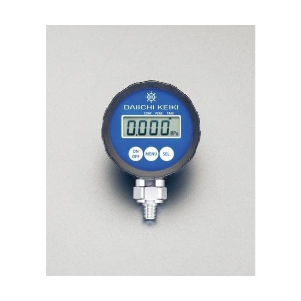 エスコ（esco） R 1/4”/ 0- 10MPa デジタル圧力計 1個 EA729DZ-10（直送品）