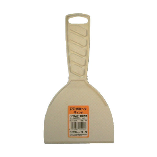 インダストリーコーワ KOWA 樹脂ヘラ 4インチ 11994 1本(1個) 756-3949（直送品）
