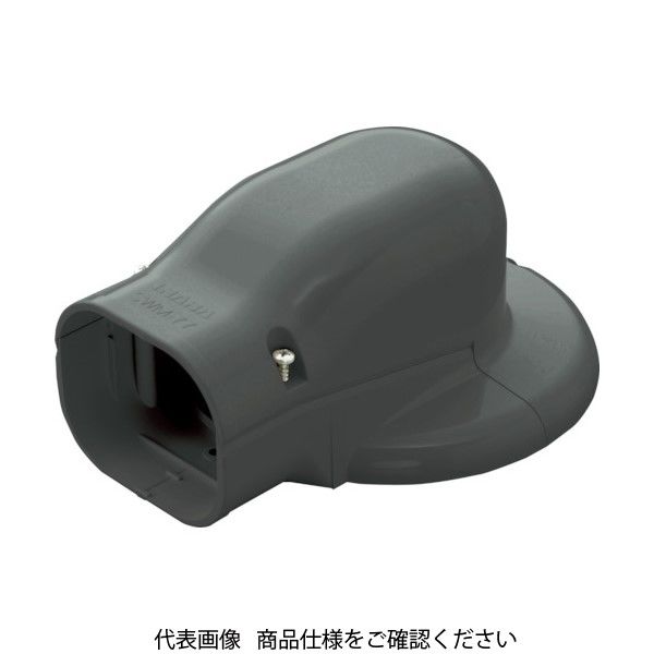 因幡電機産業 因幡電工 ウォールコーナーAC用 アイボリー 適合エアコンキャップツバ外径φ153以下 SWM-77L-I 1個（直送品）