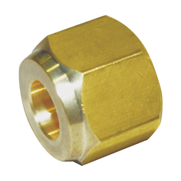 フローバル 冷媒フレアージョイント フレアナット(2種用) 07201274 N-5 1個 758-7261（直送品）