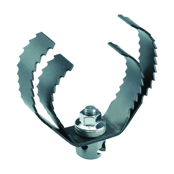 日本エマソン RIDGID 排水管掃除機用パーツ シャークカッタ2枚セット Tー150 98050 1個 495-2171（直送品）