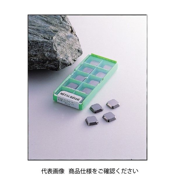 三菱マテリアル 三菱 CESP、CFSP、CGSP形用ネガインサート サーメット NX4545 SPMW120308 1セット(10個)（直送品）