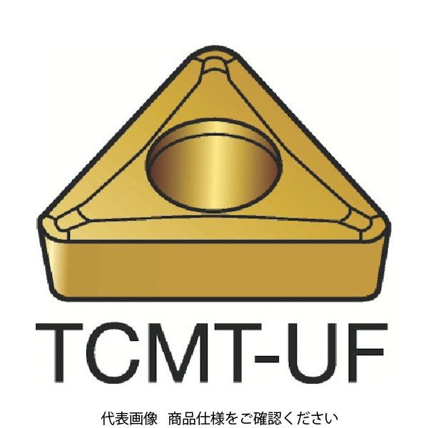 サンドビック コロターン107 旋削用ポジ・チップ TCMT 11 02 04-UF 5015 134-8434（直送品）