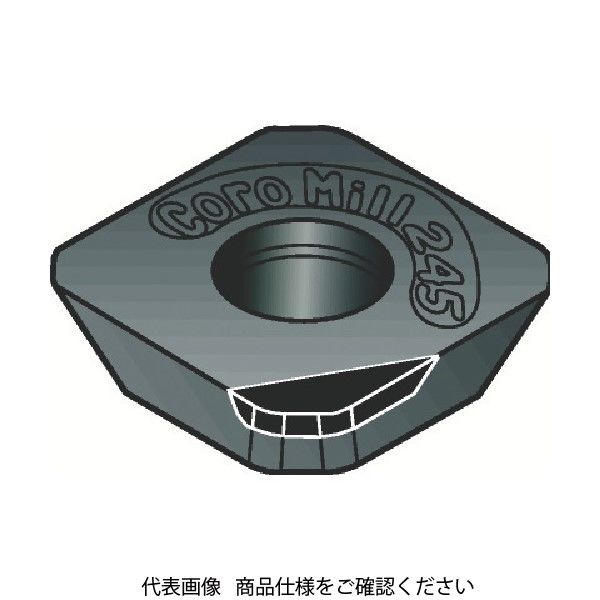 サンドビック SANDVIK コロミル245 フライス加工用チップ(630) CD10 R245-12 T3 E 1セット(5個)（直送品）
