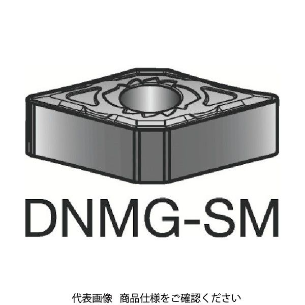サンドビック T-Max P 旋削用ネガ・チップ DNMG 15 04 04-SM 1115 606-5465（直送品）