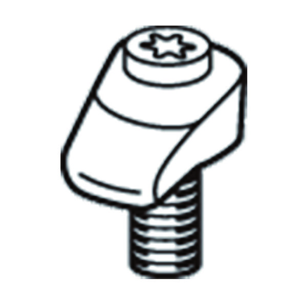 三菱マテリアル 三菱 旋削ホルダ用部品 クランプセット BC5 1個 657-4343（直送品）