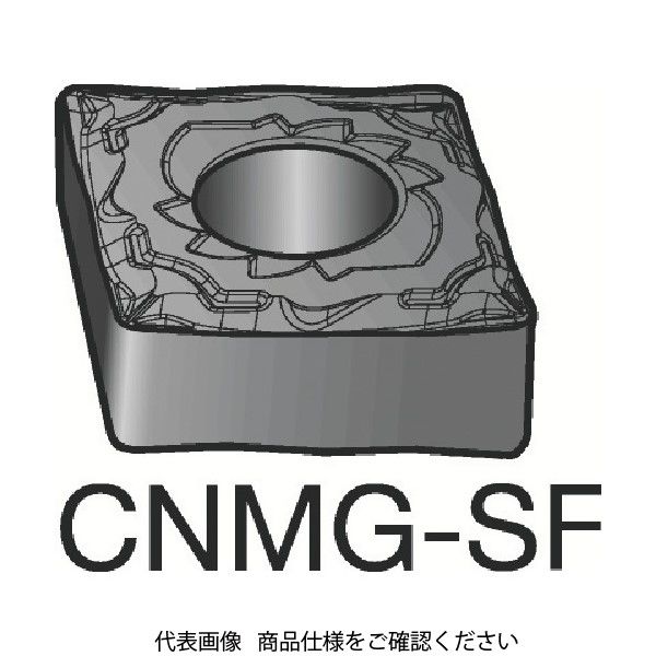 サンドビック SANDVIK TーMax P 旋削用ネガチップ(110) H13A CNMG 12 04 04-SF 1セット(10個)（直送品）