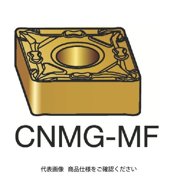 サンドビック T-Max P 旋削用ネガ・チップ CNMG 12 04 08-MF 2025 130-5611（直送品）