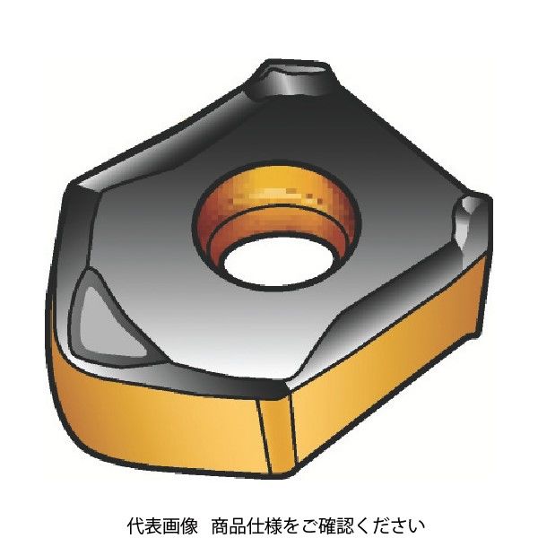 サンドビック SANDVIK コロミル345 フライス加工用チップ(355) 3220 345N-1305E-KW8 1セット(10個)（直送品）