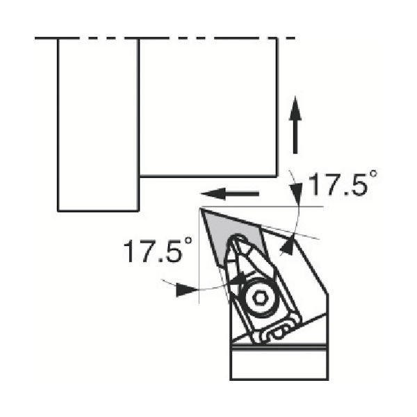 京セラ 外径加工用ホルダ DDHNR2525M-1504 1本 358-0253（直送品）