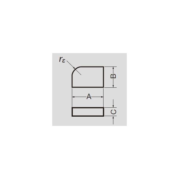 タンガロイ（Tungaloy） チップ（RA） 01-2:TX10S 1セット（10個：1個×10箱）（直送品）