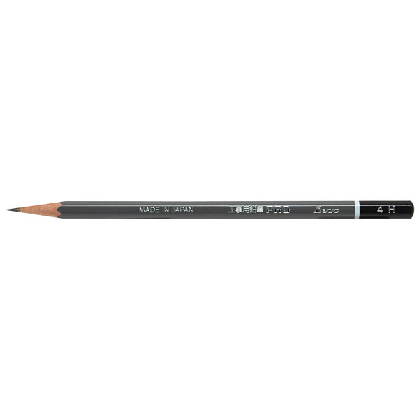 シンワ測定　工事用　鉛筆　Pro　4H　3本入　78524　1セット（10個）　（直送品）
