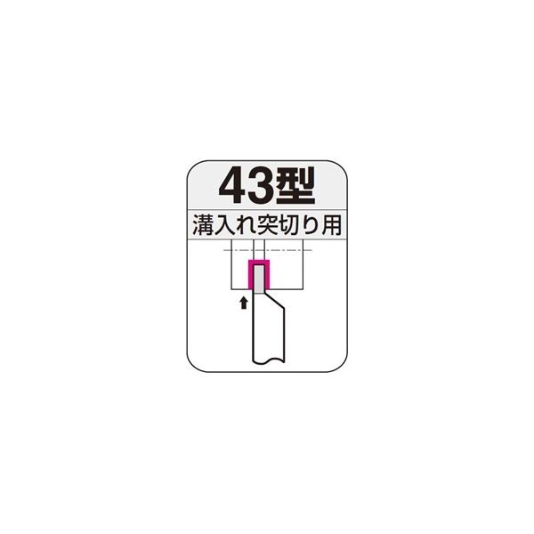 住友電工ハードメタル JIS型超硬バイト 43-3:U2 1本（直送品）