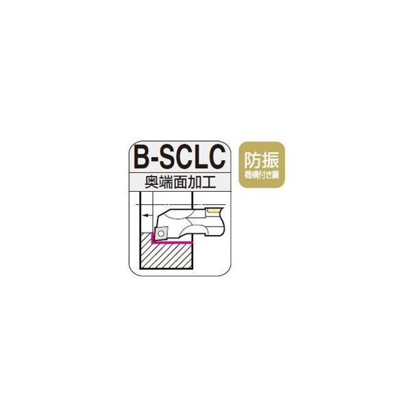 住友電工ハードメタル 内径用ホルダ B12M-SCLCL0602-16 1個（直送品）