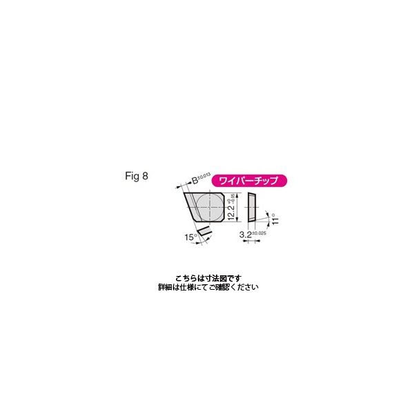 住友電工ハードメタル フライス用チップ DPW500L:H10E 1セット（10個）（直送品）