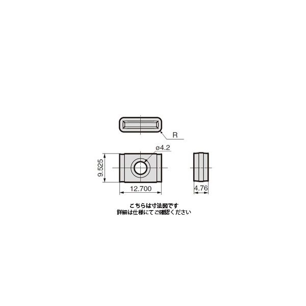 住友電工ハードメタル フライス用チップ LNGX130508PNFN-W:ACK260（直送品）