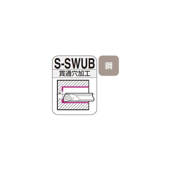 住友電工ハードメタル SEC-バイト S05H-SWUBR0601-06K 1本（直送品） - アスクル