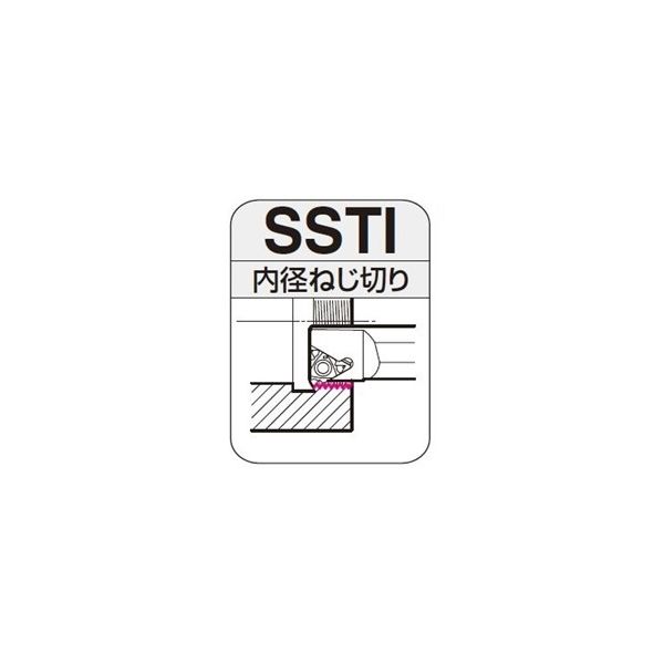 住友電工ハードメタル SEC- ねじ切りバイトSSTI型 SSTIR3125S16 1本（直送品）