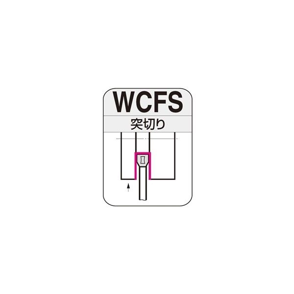 住友電工ハードメタル つっきるくんWCFS型 WCFSR25-4:GX70 1本（直送品）