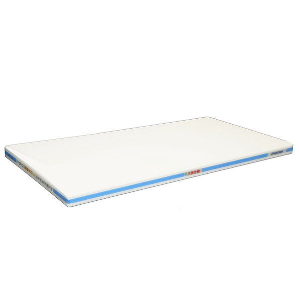 抗菌軽量おとくまな板　600×300×25mm　ブルー　OLK04-6030B　長谷川化学工業　（直送品）