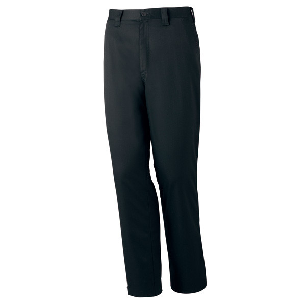 自重堂　制服百科　ストレッチノータックパンツ　シックブラック　９１　71001（直送品）