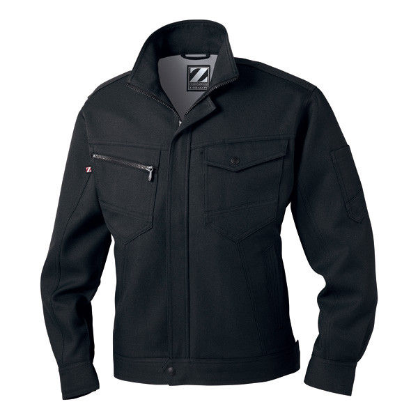 自重堂　制服百科　製品制電ジャンパー　シックブラック　Ｌ　71300（直送品）