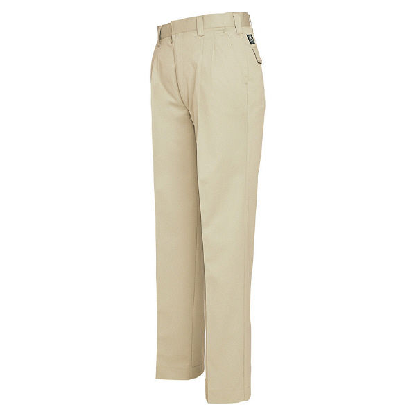 アイトス ワークパンツ（2タック） ベージュ 73cm AZ6382-002 1着（直送品）アイトス ワークパンツ（2タック） ベージュ AZ6382-002