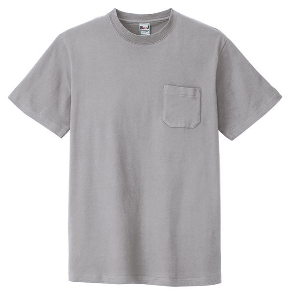 アイトス 半袖Tシャツ（ポケット付）（男女兼用） モクグレー LL AZ10531-144 1着（直送品）