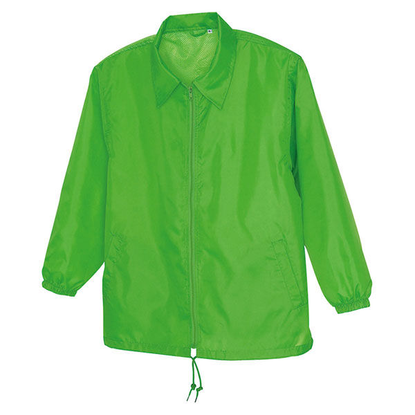 アイトス 裏メッシュジャケット（男女兼用） グリーン L AZ50101-015 1着（直送品）