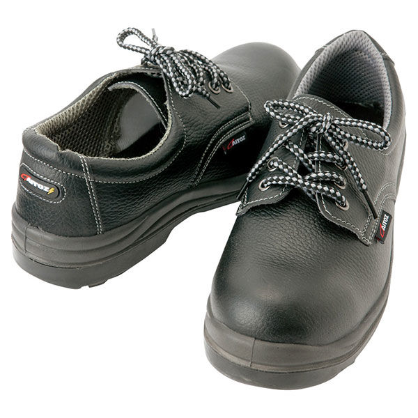 アイトス セーフティシューズ（ウレタン短靴ヒモ） ブラック 28cm AZ59801-710 1足（直送品）