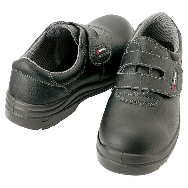 アイトス セーフティシューズ（ウレタン短靴マジック） ブラック 28cm AZ59802-710 1足（直送品）
