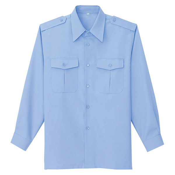 ARCORDO 長袖シャツ 4枚セット 白、サックスブルー サイズ39