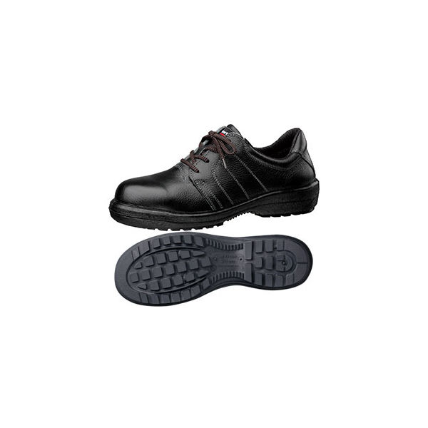 ミドリ安全 JIS規格 安全靴 短靴 RT712N 23.5cm ブラック 1800001906 1足（直送品）