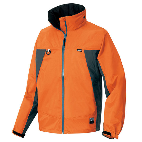 アイトス 全天候型ジャケット オレンジ×チャコール S AZ56301-063 1着（直送品）