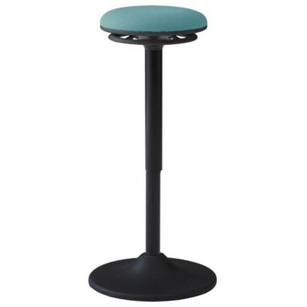 オカムラ ピルエット スイング脚タイプ ブラックシェル 布張り セージ L122EA FSG7 1脚（直送品）