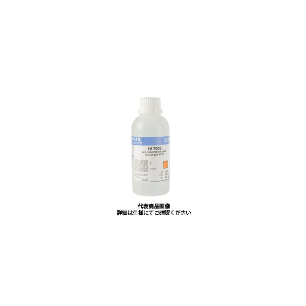 ハンナ インスツルメンツ・ジャパン 校正用標準液PH9.18 230ml HI 7009M 1本（直送品）