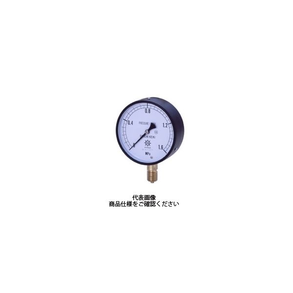 第一計器製作所 IPT圧力計耐震型SUS AVT G1/4 60×0.4MPa IPT-226A-0.4MPA-V 1台（直送品）