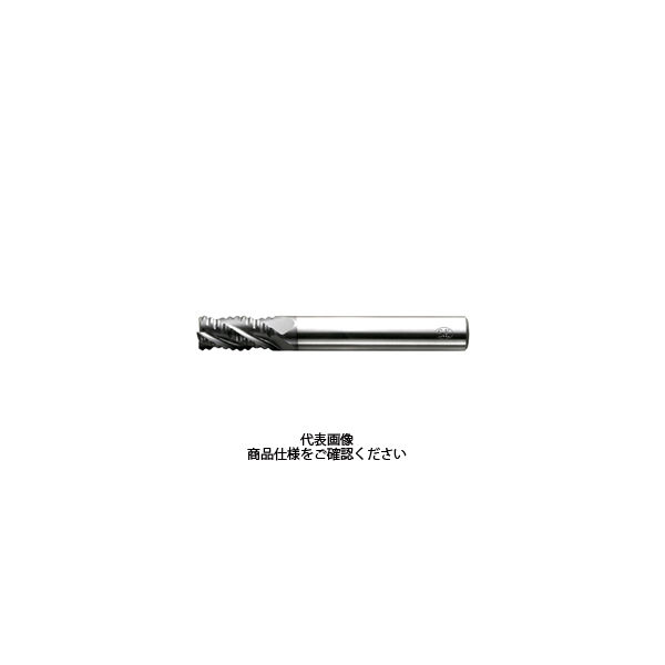 三興製作所(S&K) ハイスラフィングエンドミル Ｓコーティングαニックハードタイプ（4枚刃）ＳーαＨ5．5 S-AH5.5 1本（直送品）
