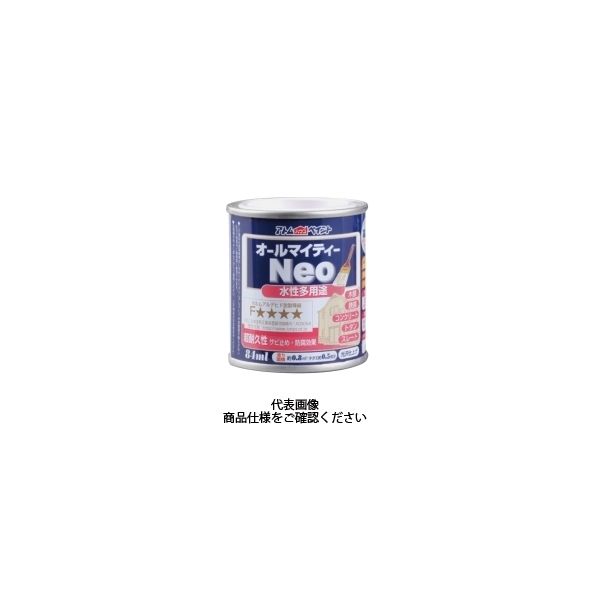 アトムサポート 水性オールマイティーネオ 84ML ライム 4971544187174 1セット(12缶)（直送品）