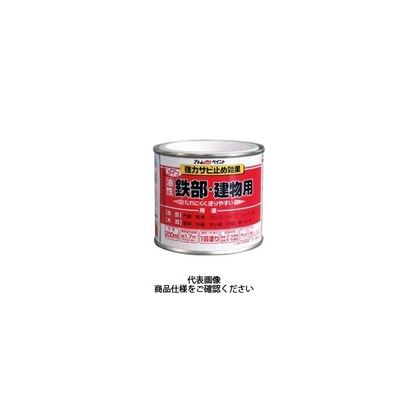 アトムサポート ライフ(油性鉄部・木部用)200ML 黄 4971544001074 1セット(6缶)（直送品） - アスクル