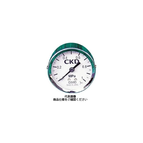 CKD 圧力計 G49Dー6ーP10 G49D-6-P10 1台(1個)（直送品）