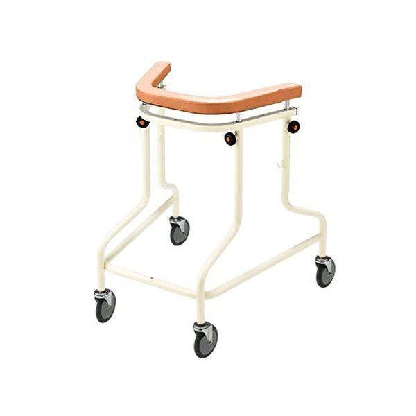 アズワン らくらくあるくん(R)(ネスティング歩行器) オレンジ Rkun-SOR 1個 8-6500-01（直送品）