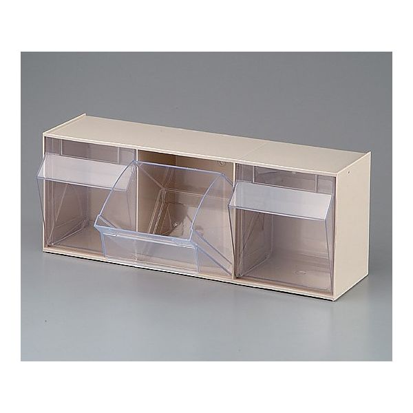 アズワン BOXケース 3BOX 600×168×207mm 920030 1個 0-6657-01（直送品）